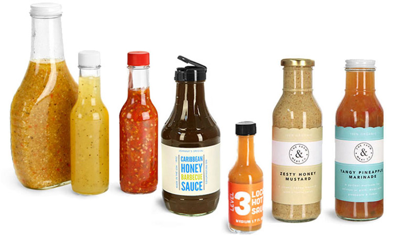 소스에 담긴 병