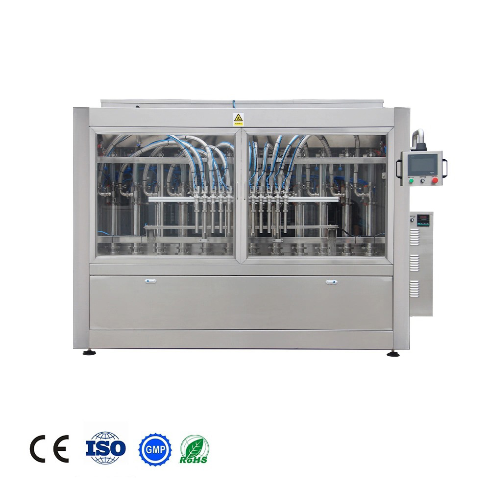 체적 서보 액체 충전 기계